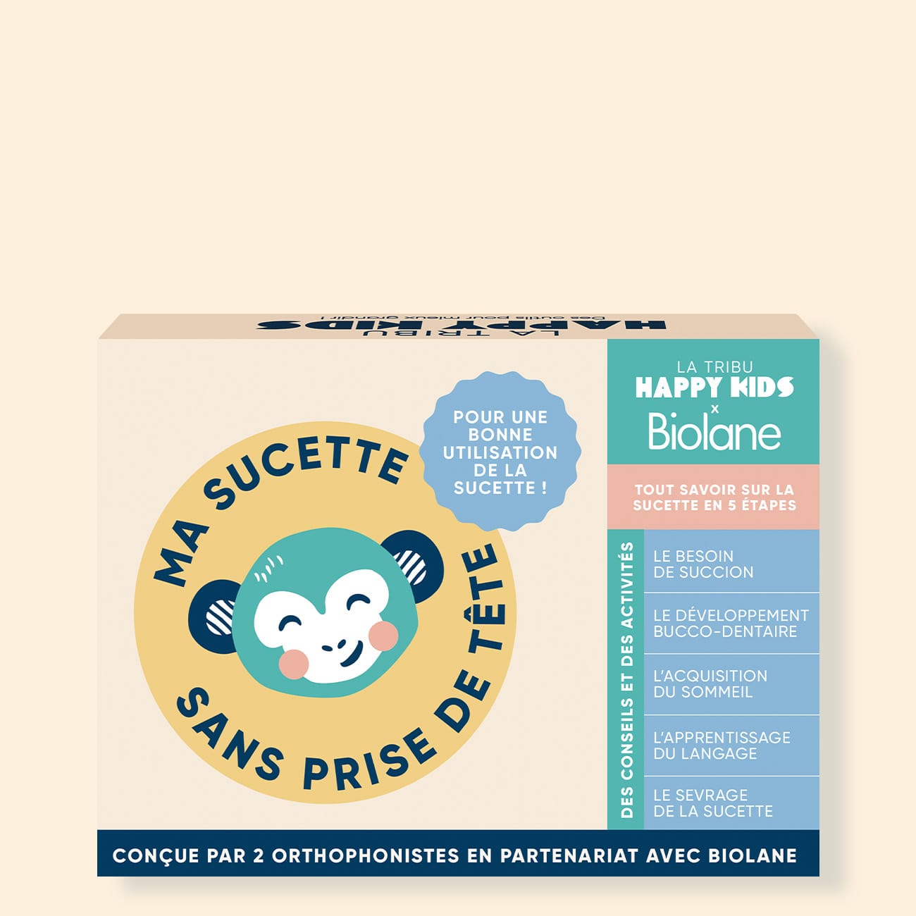 Coffret "Ma sucette sans prise de tête" Coffret "Ma sucette sans prise de tête"