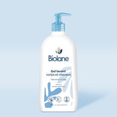Biolane Bain et toilette Gel lavant corps & cheveux 2 en 1
