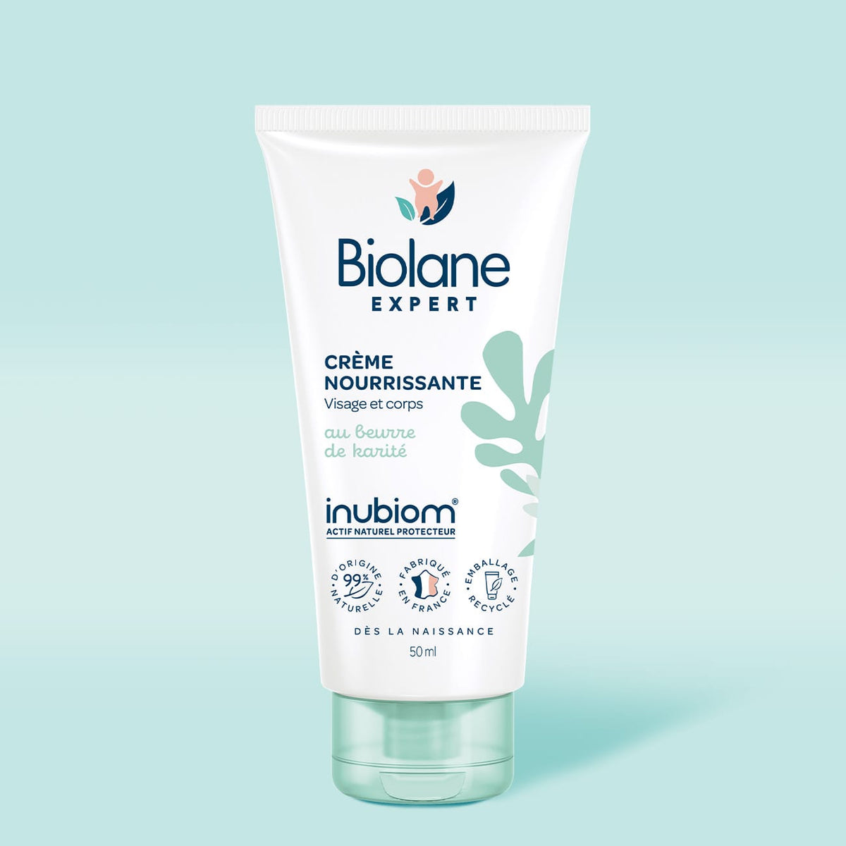 Biolane Bain et toilette Crème nourrissante 50 ml - Biolane Expert