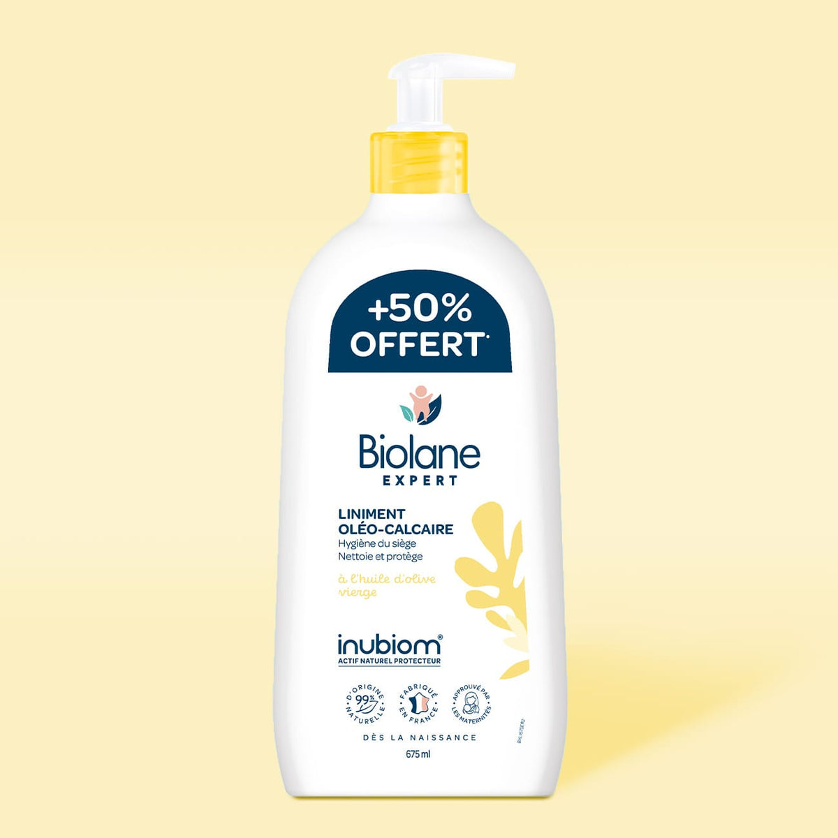 Biolane Expert Liniment oléo-calcaire 675 ml - Biolane Expert