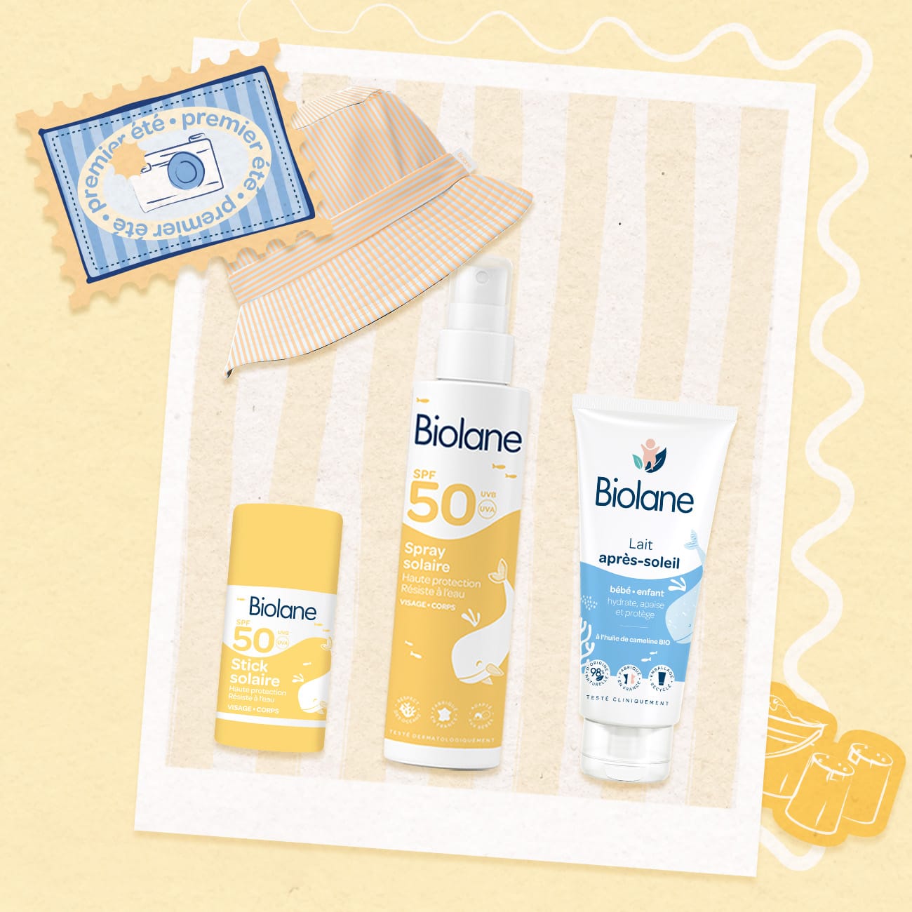 Coffret les essentiels de l'été