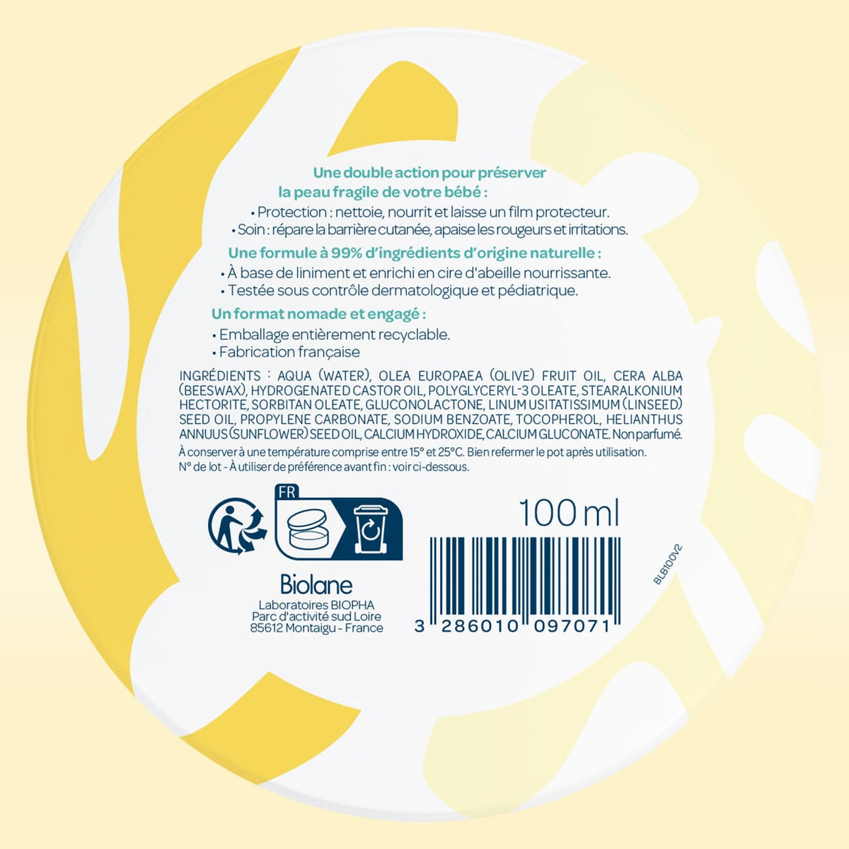 Biolane Change Baume de change au liniment