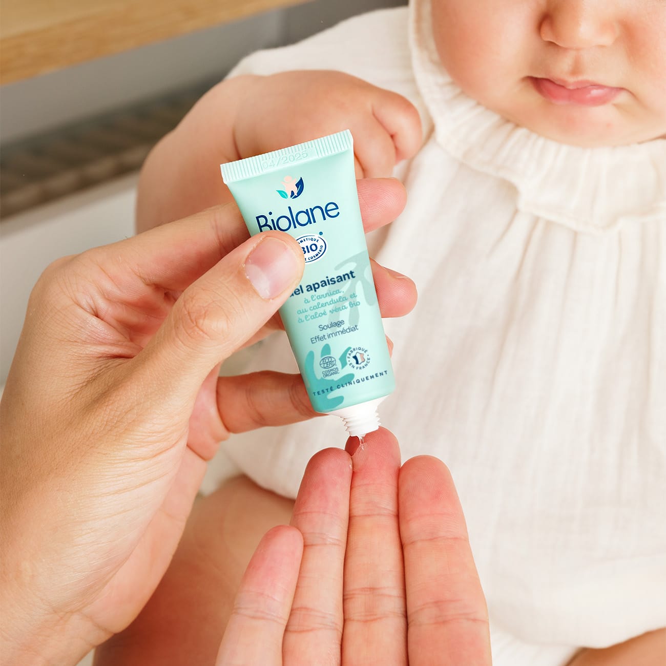 Gel apaisant certifié biologique