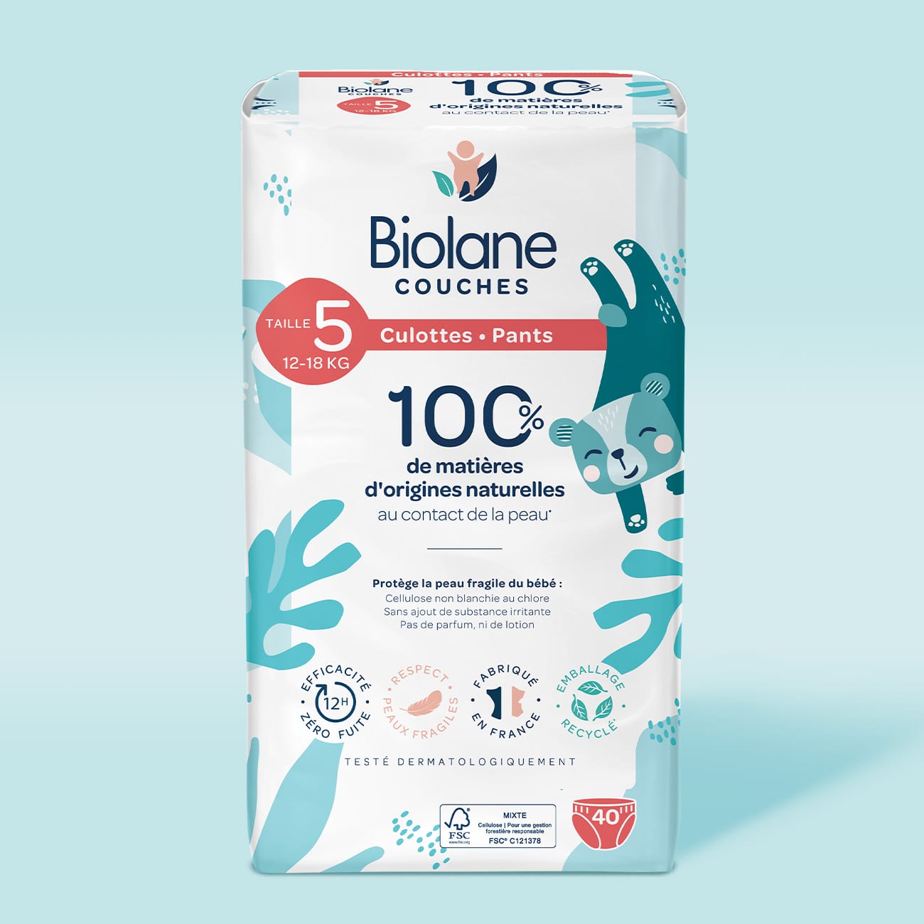 Abonnement Couches Culottes de 12 à 18 kg