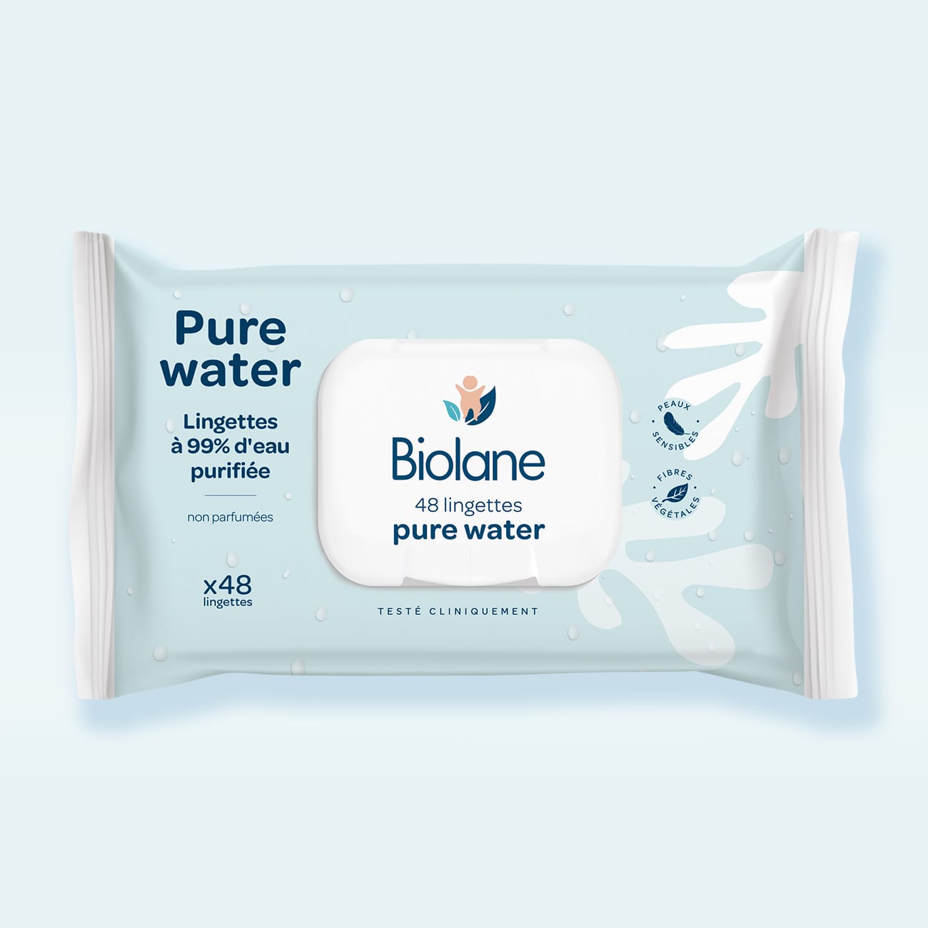 Lingettes Pure Water