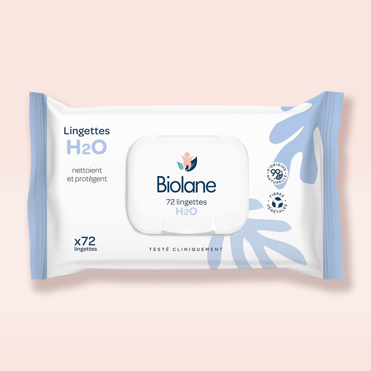 Lot 10x Lingettes épaisses H2O