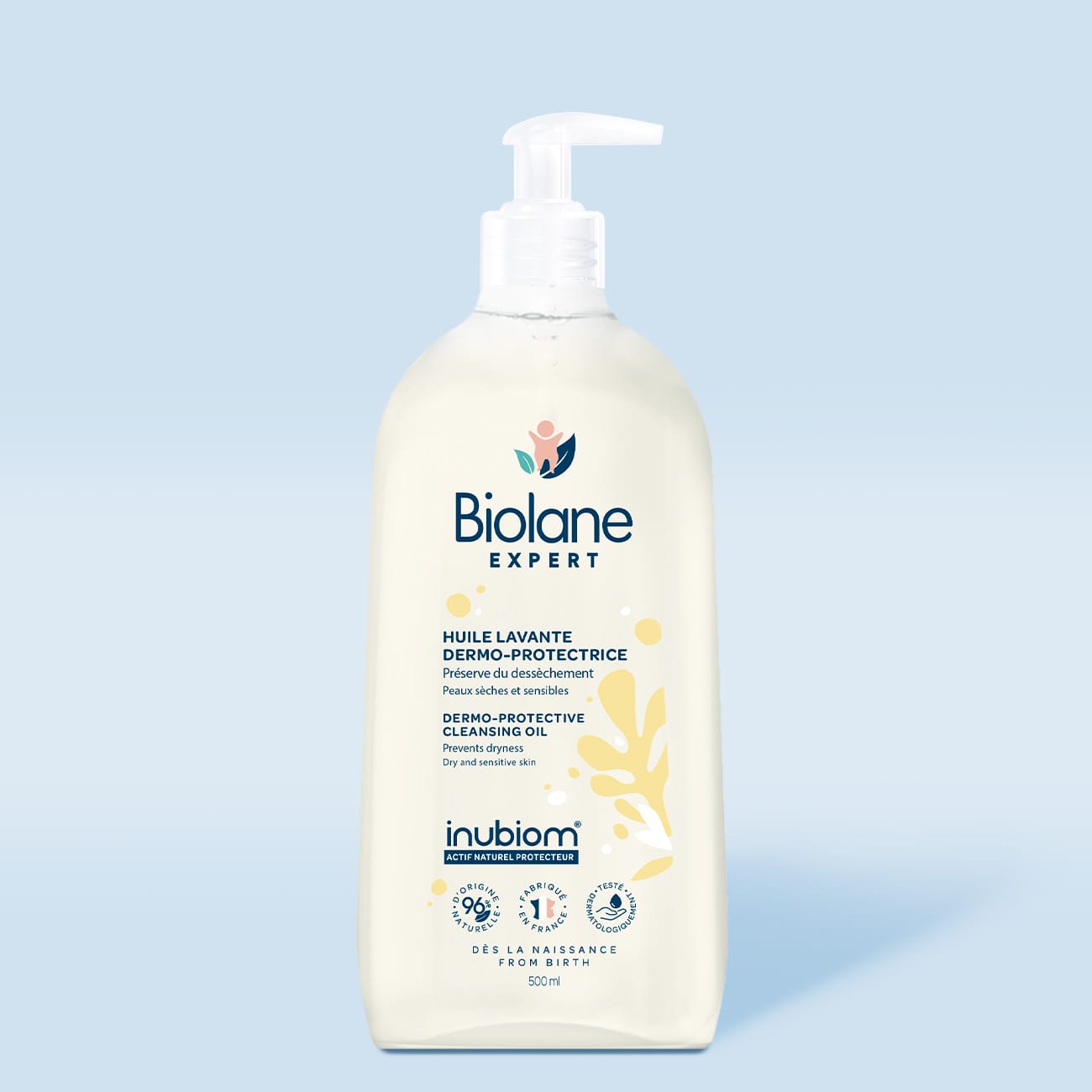 Huile lavante dermo-protectrice 500 ml - Biolane Expert