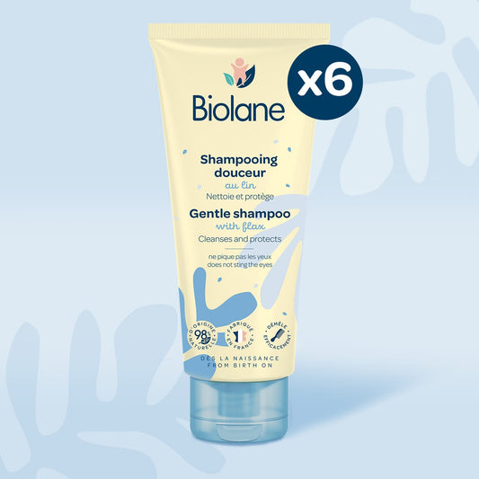 Lot de 6 Shampooings doux