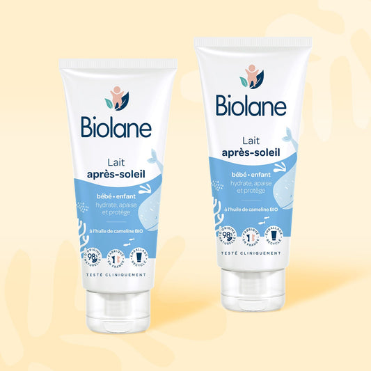 Lot de 2 lait après-soleil