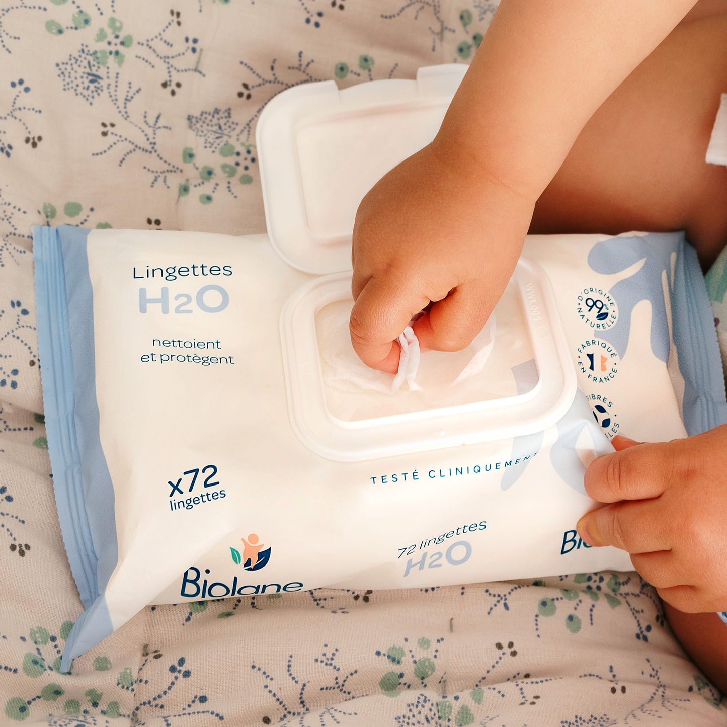 Lot de 5 Lingettes H2O x100