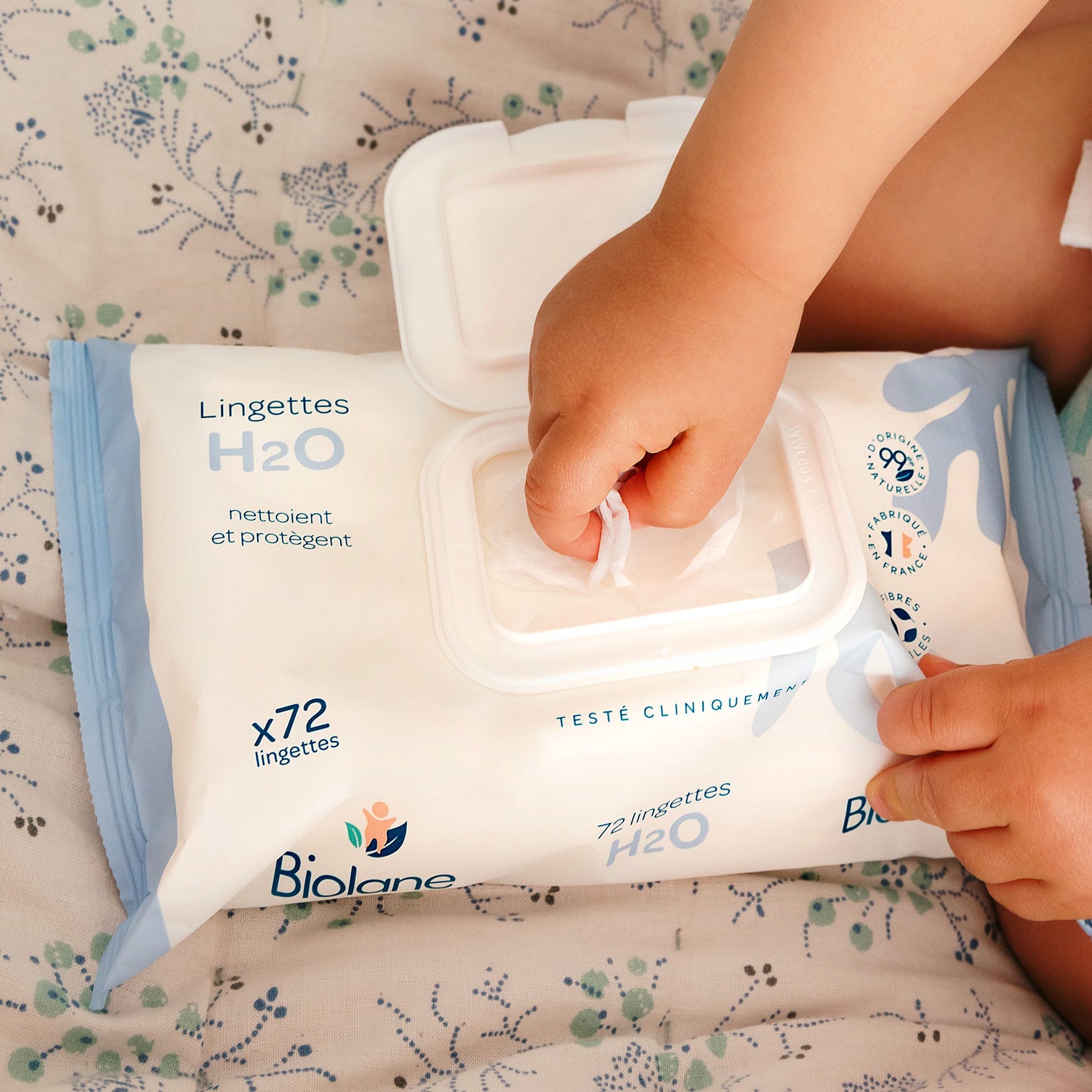 Lot de 5 Lingettes H2O x100