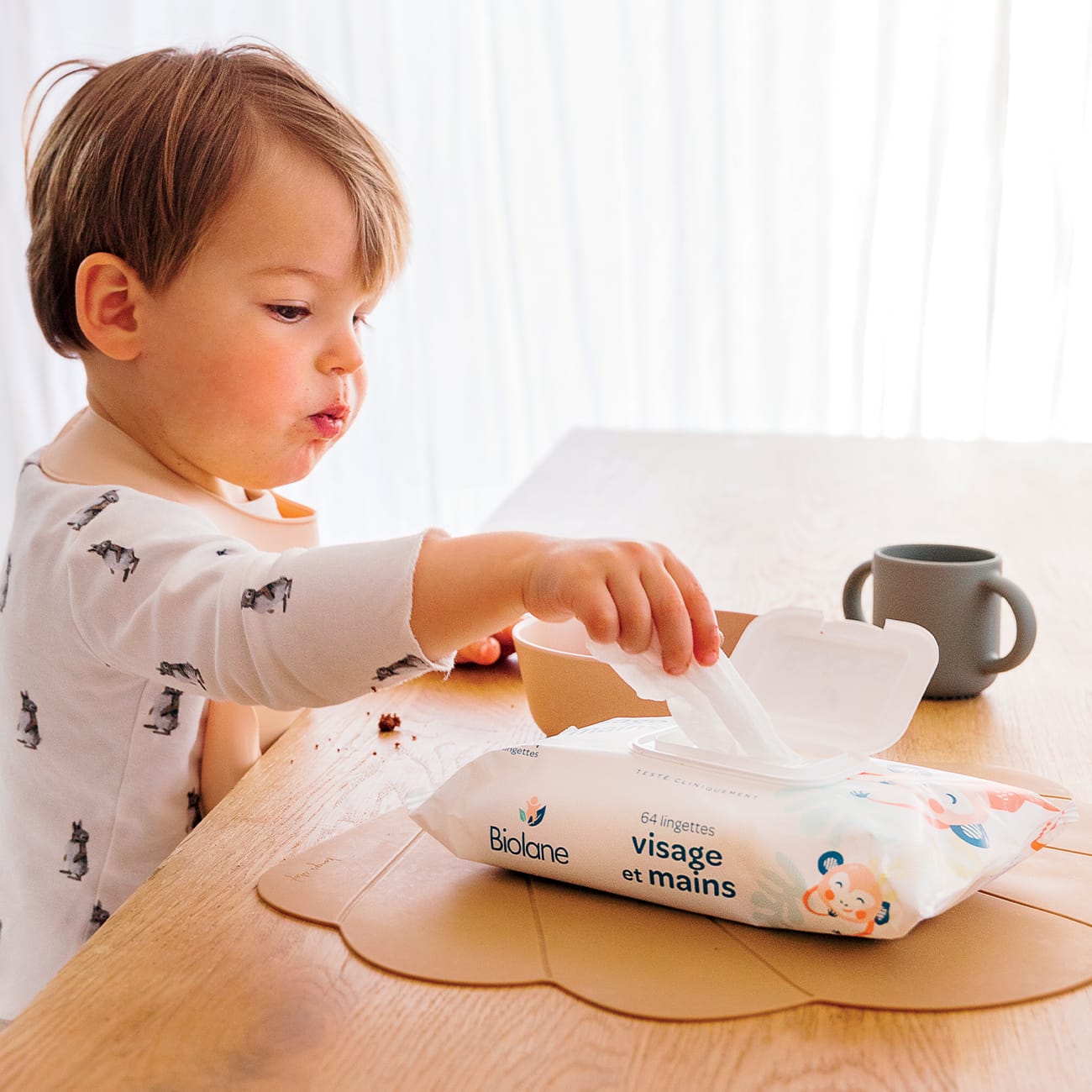 Lingettes visage et mains (format pocket)
