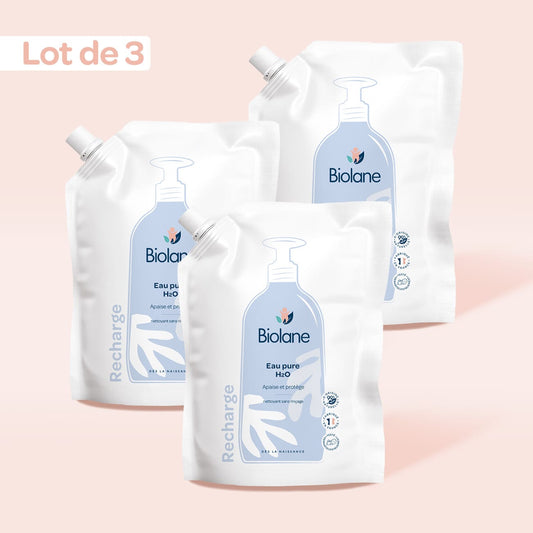 Lot 3x éco recharge Eau Pure