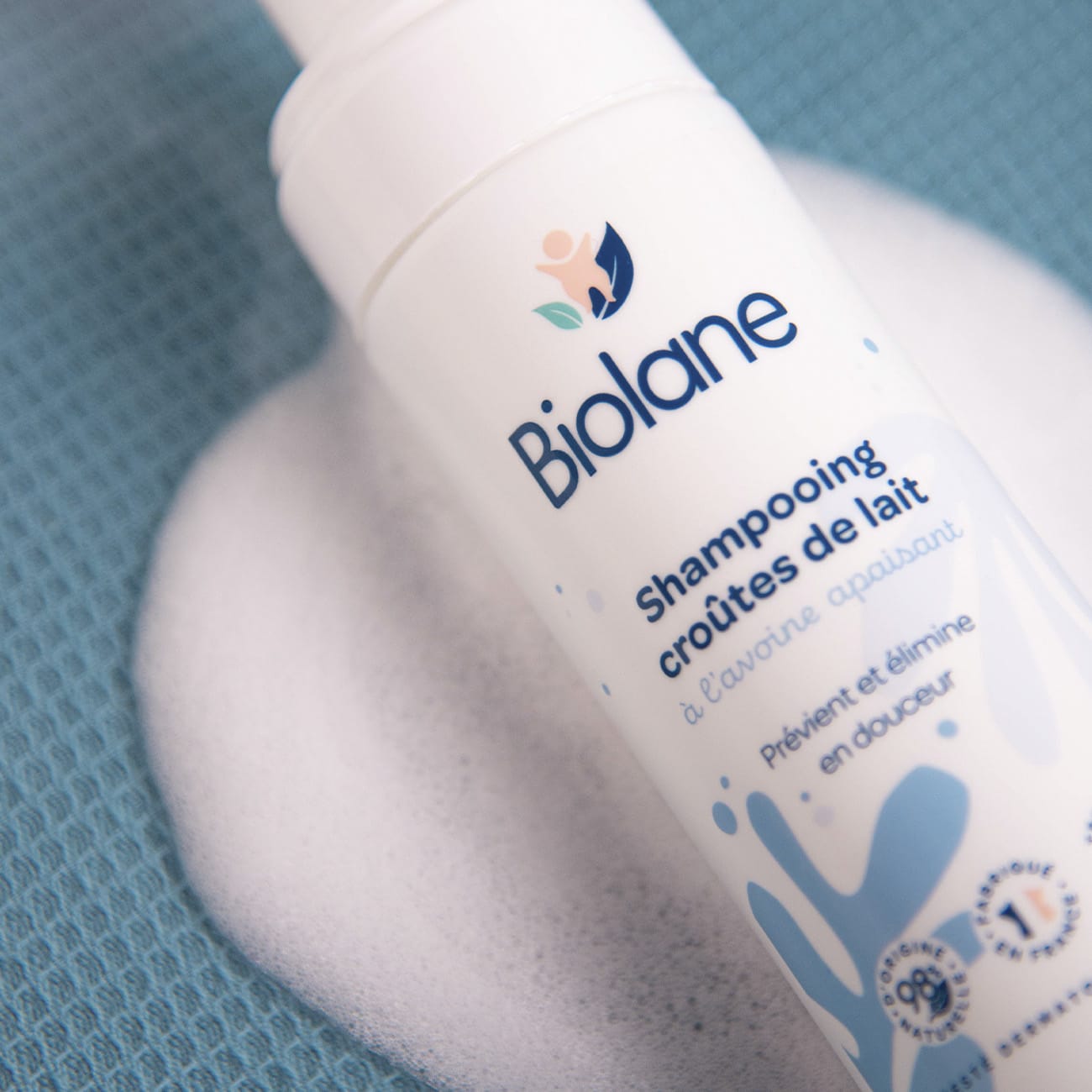 Shampooing croûtes de lait