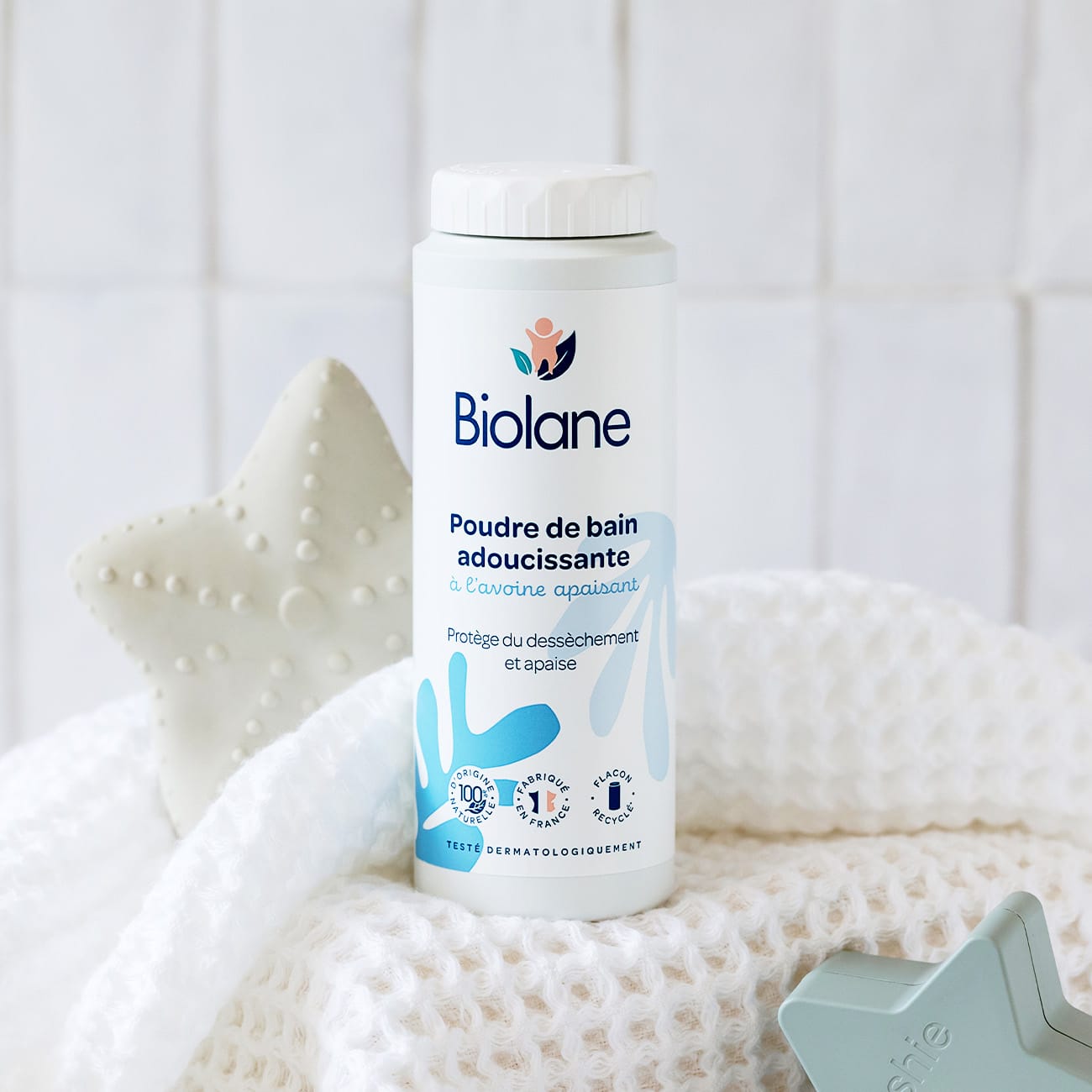 Poudre de bain adoucissante