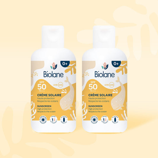 Lot de 2 crèmes solaires SPF50 - 125ml