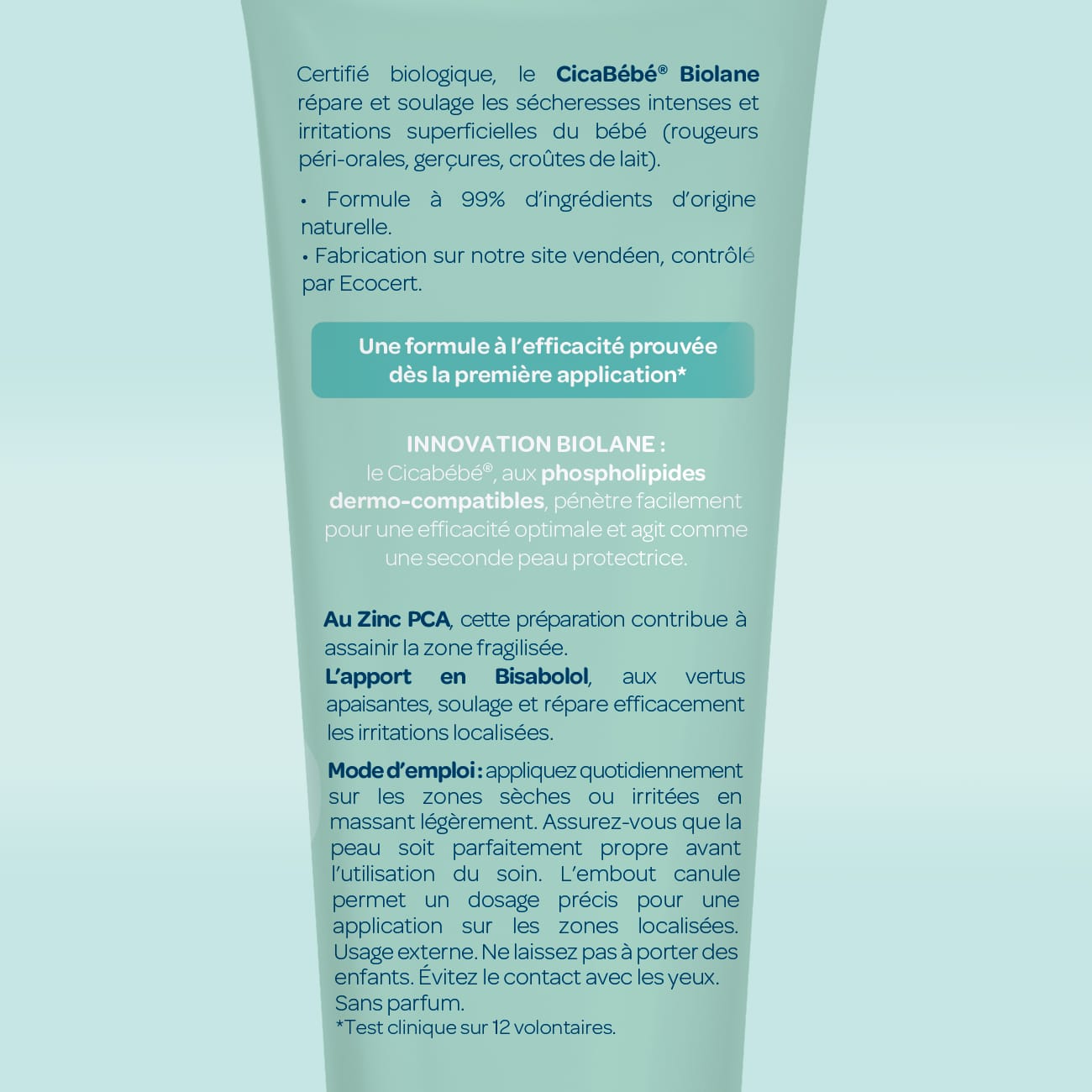 Cicabébé® certifié biologique